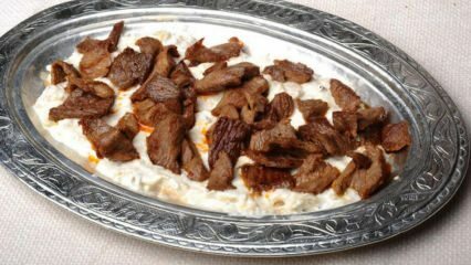 Como fazer delicioso kebab Ali Nazik?
