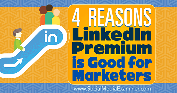 marketing com LinkedIn premium