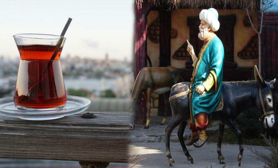 Nasreddin Hodja e o chá turco entraram na UNESCO