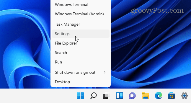 Iniciar Configurações Windows 11