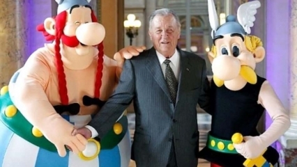 Albert Uderzo, o cartunista do herói Asterix, foi encontrado morto em sua casa!