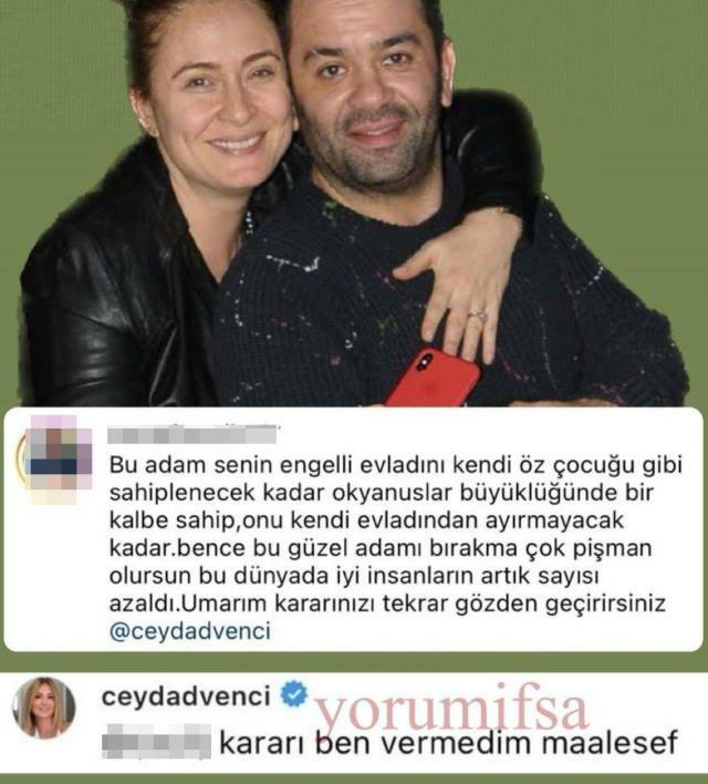 Ceyda Düvenci e Bülent Şakrak estão se divorciando