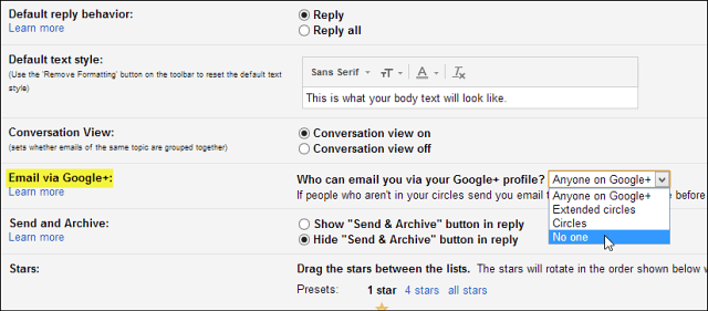 O Google+ agora permite que qualquer pessoa envie um e-mail para você, veja como optar por não participar
