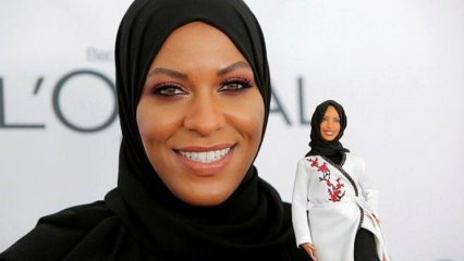 Hijab com um hijab se tornou Barbie!