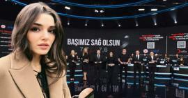 Hande Erçel, que participou da campanha Türkiye One Heart, contou sobre esses momentos! 