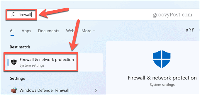 firewall do windows 11