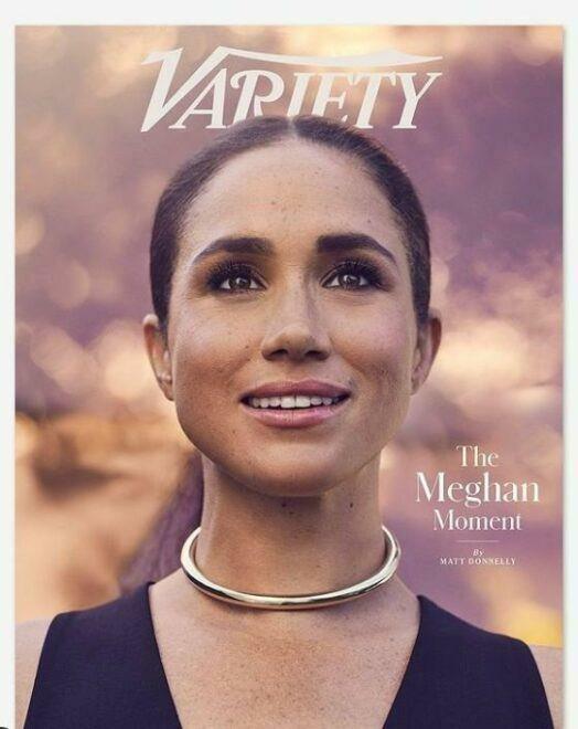 Meghan Markle é capa da revista Variety