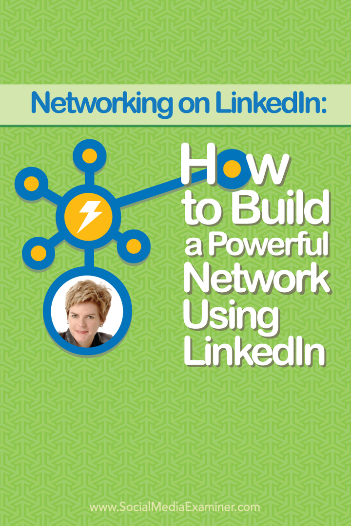 Networking no LinkedIn: como construir uma rede poderosa usando o LinkedIn: examinador de mídia social