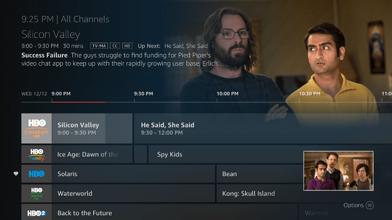 Nova atualização do Amazon Fire TV se concentra na programação ao vivo