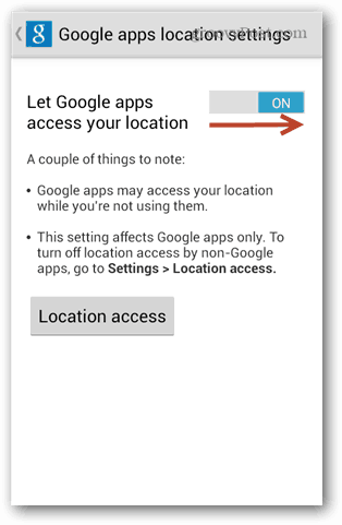 o google apps acessa sua localização