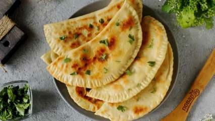 Como fazer panqueca do Azerbaijão Qutab? Receita Qutab com sabor tradicional