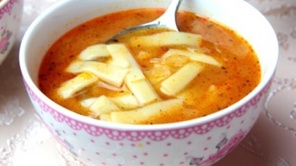Deliciosa receita de sopa de macarrão