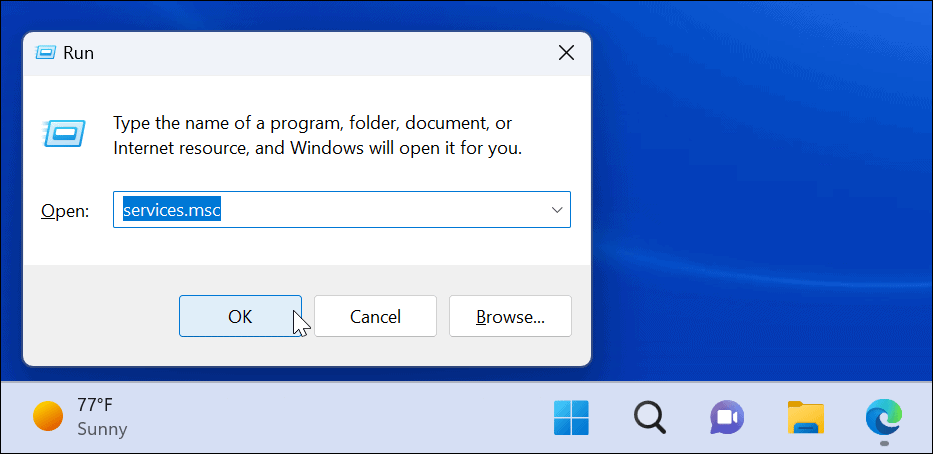 Barra de pesquisa do Windows 11 não funciona