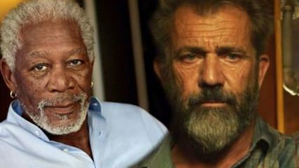 Morgan Freeman encontra Mel Gibson em Karbala
