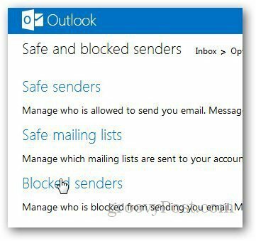 Lista bloqueada do Outlook 3