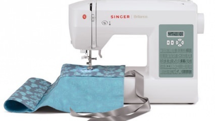 Como comprar uma máquina de costura 101 Singer Brilliance 6160? Recursos da máquina de costura Singer
