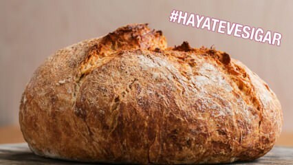 Como fazer o pão mais fácil? Receita de pão que não envelheceu por muito tempo.. Fazendo pão em tamanho real