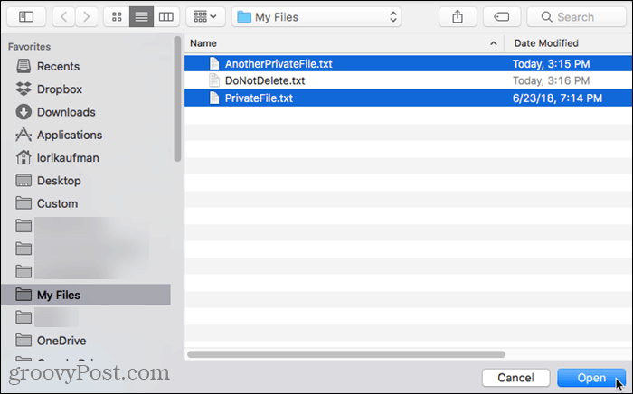 Selecione os arquivos a serem excluídos no CleanMyMac 3