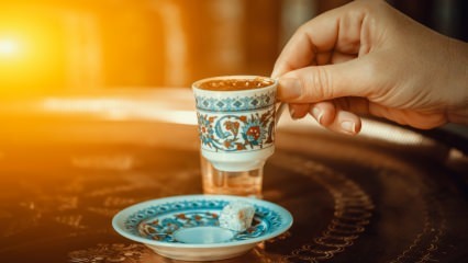 O que vai bem com o café turco?
