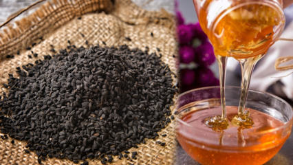 Quais são os benefícios de Nigella? O que o óleo de semente preta faz? Se você misturar cominho preto com mel e comê-lo ...