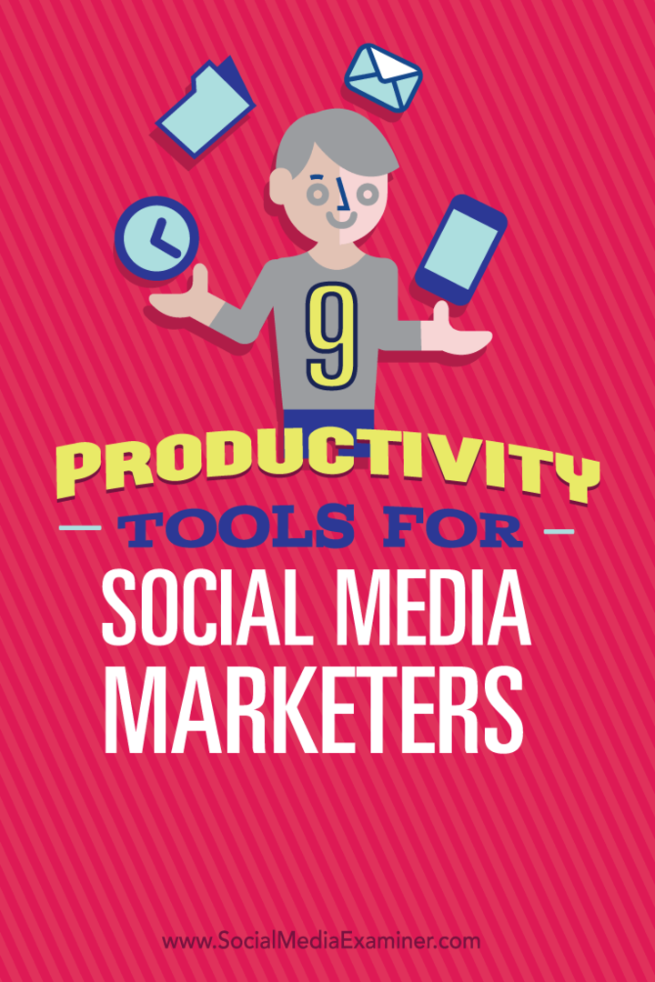 9 ferramentas de produtividade para profissionais de marketing de mídia social: examinador de mídia social