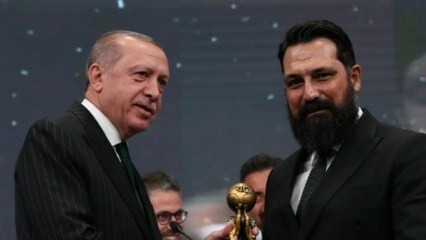 Prêmio a Bülent İnal do Presidente Erdoğan!