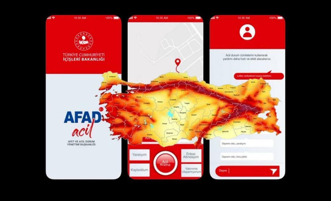 O risco sísmico da casa é questionado a partir da candidatura AFAD? Aplicativo de mapa de terremotos da AFAD