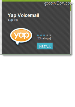 Yap Voicemail no android market