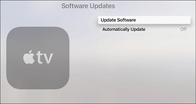 Como obter as atualizações mais recentes para o seu novo Apple TV