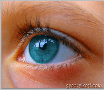 Adobe Photoshop Basics - Olho humano muda de cor usando saturação de matiz