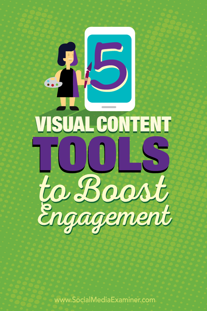ferramentas de conteúdo visual para aumentar o engajamento