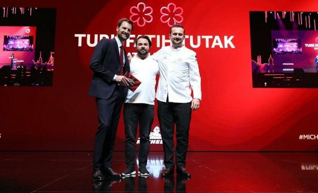O sucesso da gastronomia turca foi reconhecido no mundo! Premiado com uma estrela Michelin pela primeira vez na história