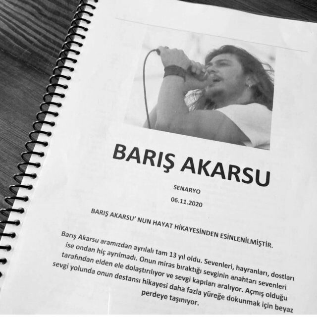 A vida do falecido artista Barış Akarsu se transforma em um filme ...