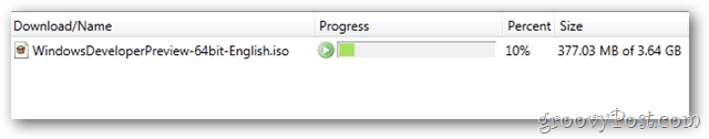 progresso de download do windows 8