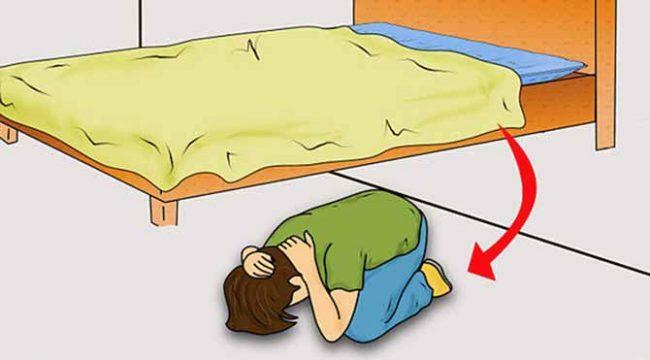 O que fazer se um terremoto acontecer à noite enquanto você dorme