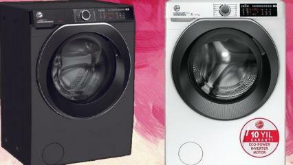 Quais são as características da máquina de lavar e secar roupa SHOCK Market Hoover? É possível comprar um produto da marca Hoover?