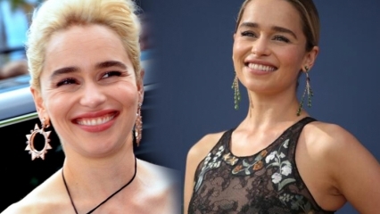 A estrela de Game of Thrones Emilia Clarke revelou surpresa para aqueles que doaram vírus corona!