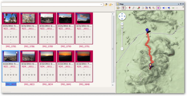 Layout do Geosetter