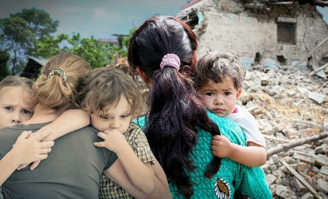 Quais são os efeitos psicológicos do terremoto nas crianças? Como lidar com eles?