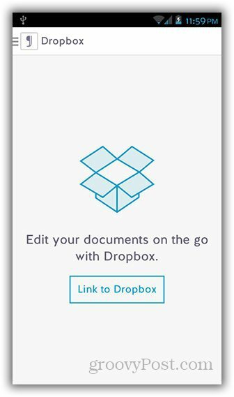 Criar e sincronizar arquivos de texto com o Dropbox no Android