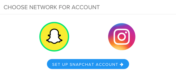 Vincule sua conta do Snapchat ao Snaplytics.