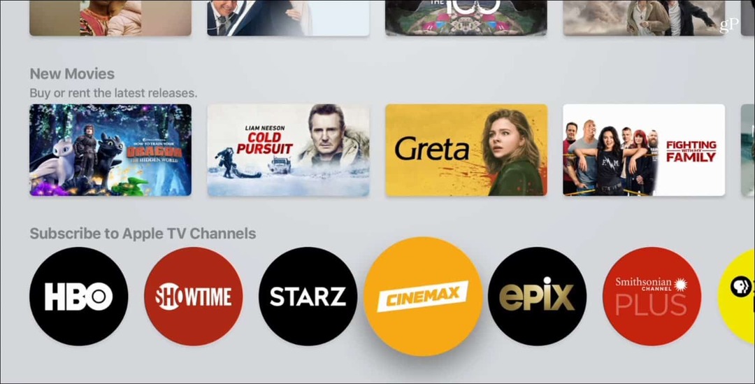 Como se inscrever em canais premium no novo aplicativo da Apple TV