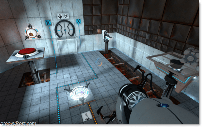 quebra-cabeça de captura de tela do jogo portal