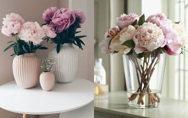 idéias de decoração de flores em casa