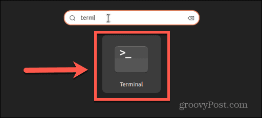 aplicativo de terminal ubuntu