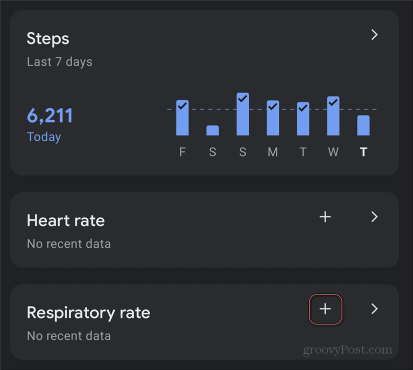 Medida mais de frequência respiratória do Google Pixel