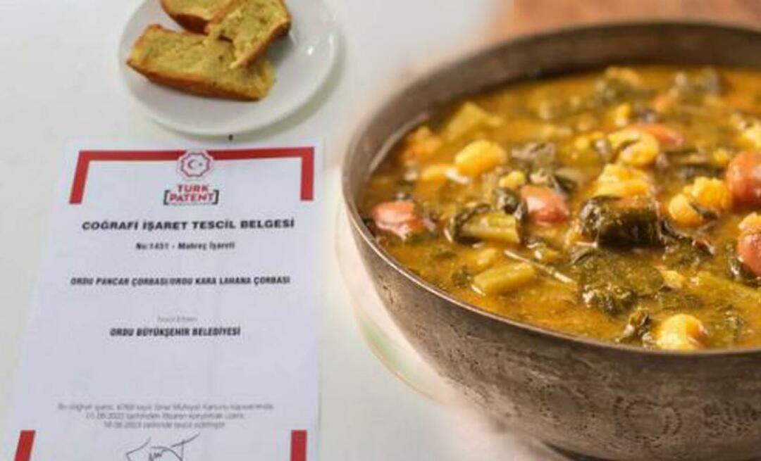 O sabor registado da região do Mar Negro! Sopa de couve militar