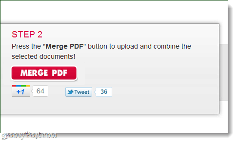 Combine vários PDFs em um usando o MergePDF