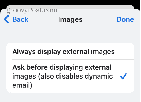Ativar ou desativar imagens no Gmail