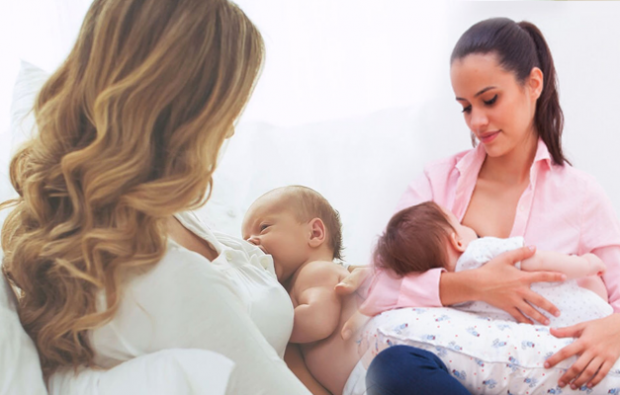 Métodos e posições adequados de amamentação em recém-nascidos